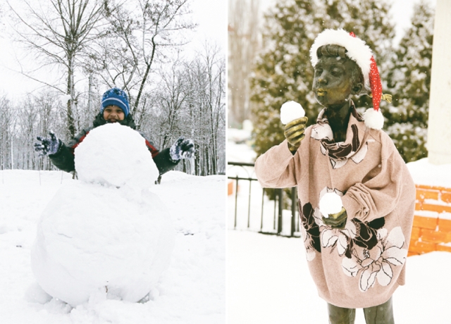 Новогодняя пробежка с фотоаппаратом